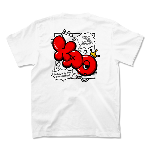 HAO Enjoy Gaming Tシャツ(ホワイト)