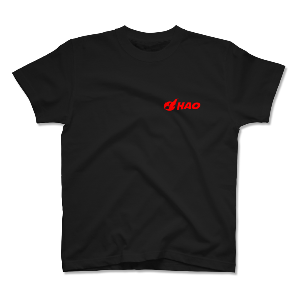HAO ロゴTシャツ(ブラック)