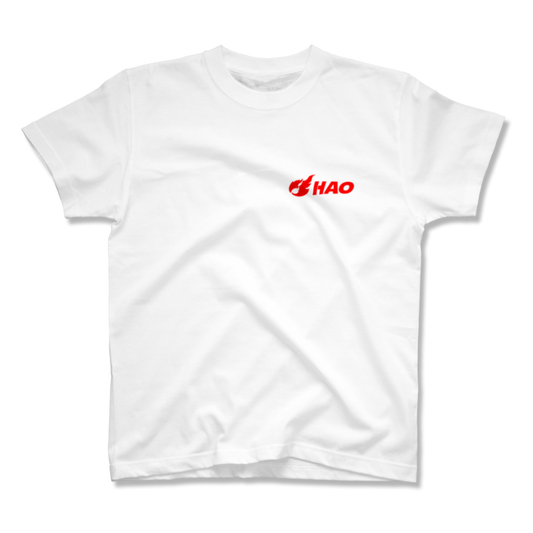 HAO ロゴTシャツ（ホワイト）